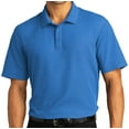 thumbnail image 1 of Mens Easy-Care Stain-Resistant Short Sleeve Polo Shirt, XL Strong Blue, 1 of 5