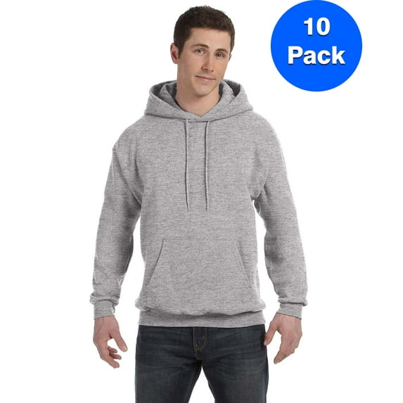 Mens Ecosmart Hooded Sweatshirt P170 (10 PACK)