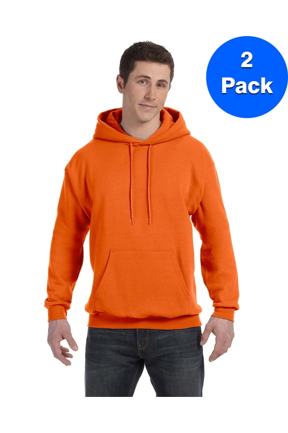 Mens Ecosmart Hooded Sweatshirt P170 (2 PACK)