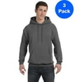 thumbnail image 1 of Mens Ecosmart Hooded Sweatshirt P170 (3 PACK), 1 of 2