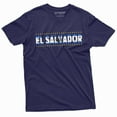 thumbnail image 1 of Mens El Salvador T-Shirt Flag Patriotic Gifts Salvadori Coat Of Arms Gifts For Him Her (XX-Large Navy Blue), 1 of 5