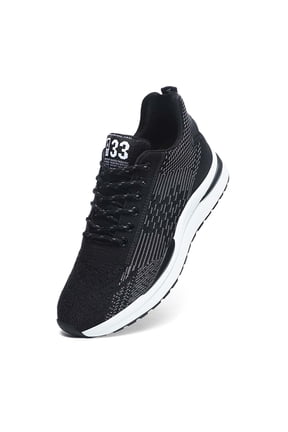 Mens Elevator Sneakers Invisible Height Increasing Elevator Shoes cloud runners 2.4" boost Taller Lightweight Breathable Mesh Upper Hidden Heel Trainers Lace-up Sports Shoes Black 37