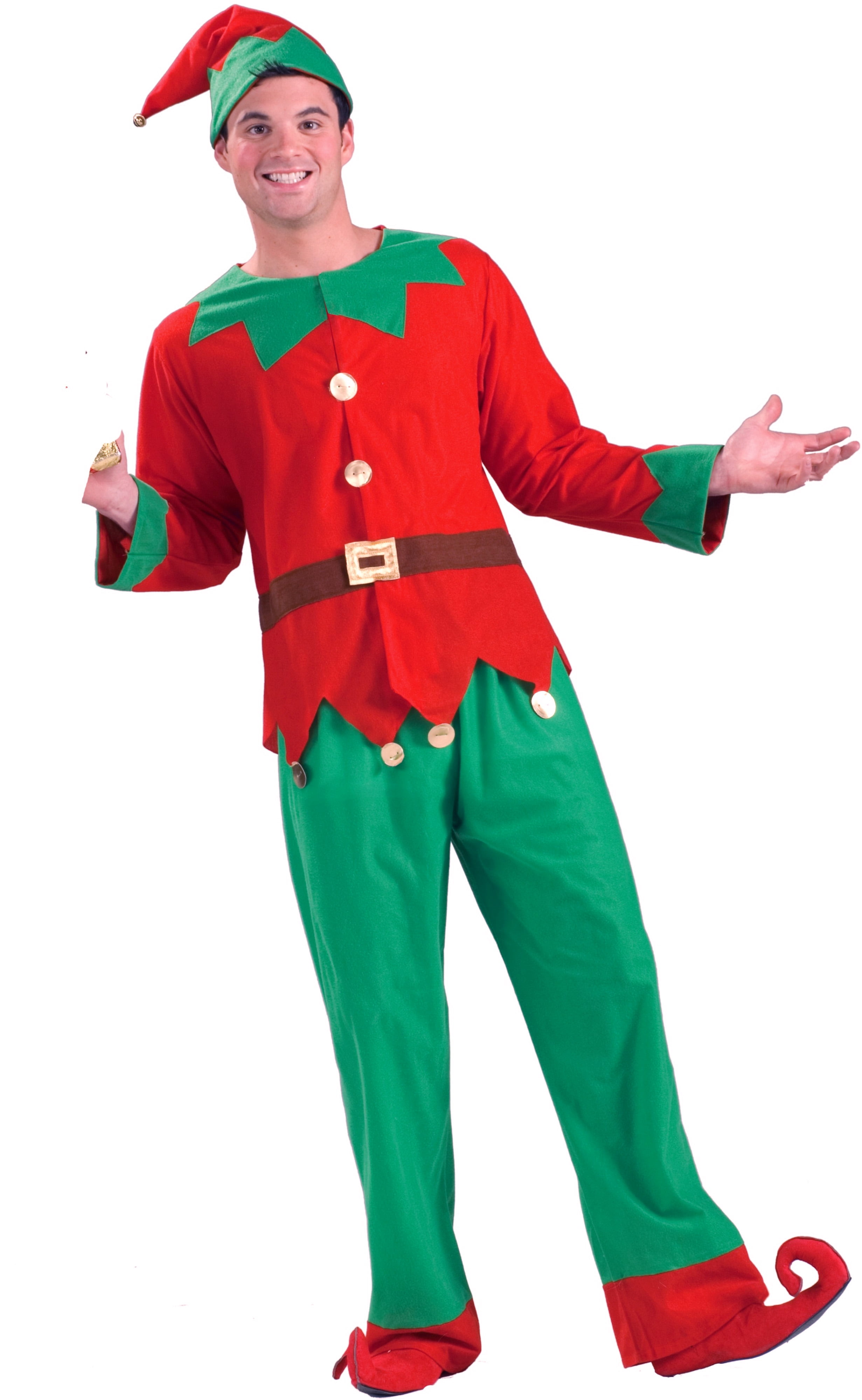 christmas elf dress walmart Women Elf Costume Christmas Outfit Adult 5pcs Velvet Dress Cosplay Holiday Halloween Xmas Party Set with Hat Belt Shoes Cover Socks, Women's, Size: