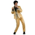 thumbnail image 1 of Elvis 1957 Gold Suit Costume for Adults by Rubies, Men's XL, 1 of 2