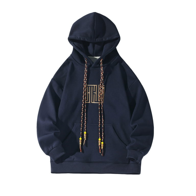 Plaid panel kangaroo pocket crimped hoodie