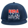 thumbnail image 1 of Mens Embroidery Baseball Hat USA Stitched Basketball Cap Summer Outdoor Sports Dad Hat Navy, 1 of 3