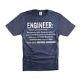 thumbnail image 1 of Mens Engineer T-shirt Engineer Funny Definition T-Shirt Engineer Gifts Father's Day Shirt (4X-Large Navy Blue), 1 of 6