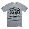 thumbnail image 1 of Mens Engineer T-shirt Engineer Papa Shirt Call Me An Engineer Shirt Call Me Papa Shirt (Large Grey), 1 of 6