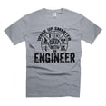 thumbnail image 1 of Mens Engineer T-shirt Funny Engineer Shirt Engineer Joke Shirt Sleep With An Engineer Shirt (3X-Large Grey), 1 of 6