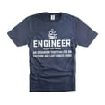 thumbnail image 1 of Mens Engineer T-shirt Funny Engineer Shirts Engineer Joke T-Shirt Engineer Gift Ideas Shirt For Men (4X-Large Navy Blue), 1 of 6