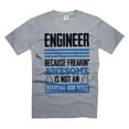 thumbnail image 1 of Mens Engineer shirt Engineer Job Title Shirt Engineer Dad Shirt Father's Day Gift Dad Birthday Gift (3X-Large Grey), 1 of 6