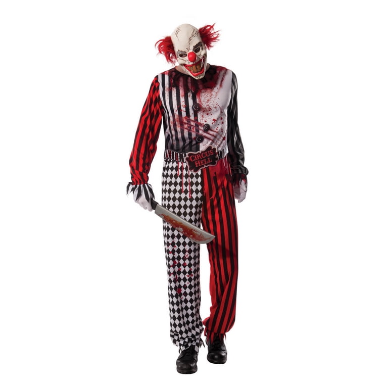 Creepy Clown Costume - Male Creepy Clown Costume - Male
