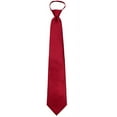 thumbnail image 1 of Mens Extra Long Big and Tall Textured Solid Zipper Necktie Ties, 1 of 2