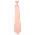 thumbnail image 1 of Mens Extra Long Big and Tall XL Solid Color Clip On Easy to Remove Clip Necktie Ties, 1 of 2