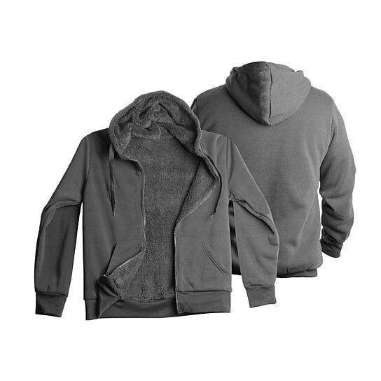 men's big and tall sherpa lined hoodie