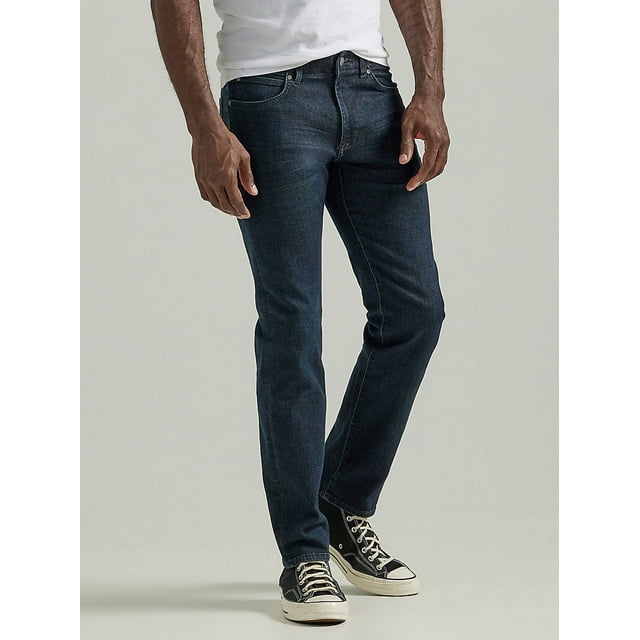 extreme motion slim straight leg jeans