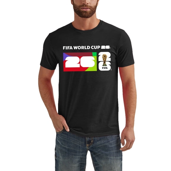 FIFA World Cup 2026 Men's Black Box Graphic Soccer Tee