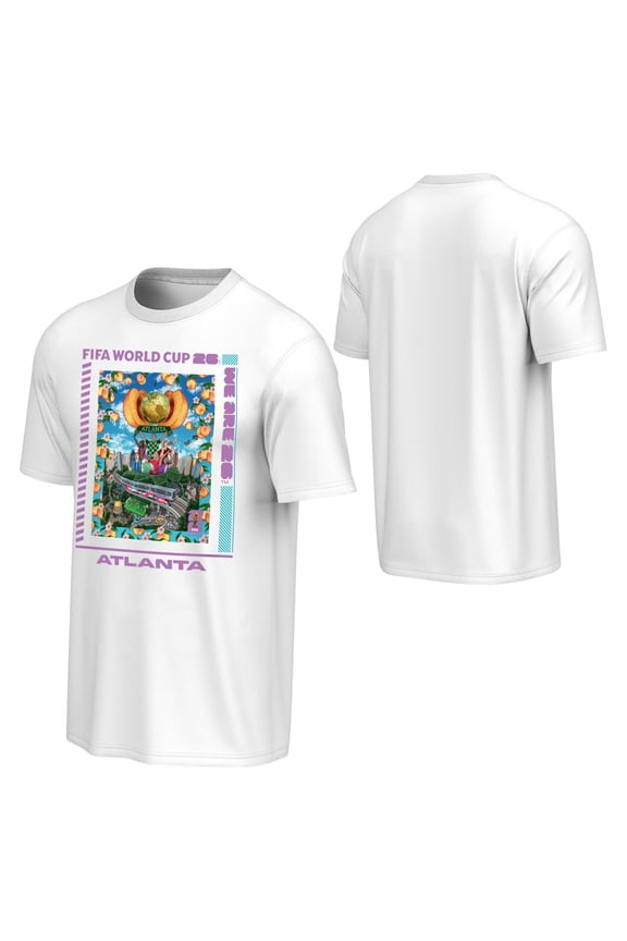 FIFA World Cup 2026 Men's Host City Poster Tee - Atlanta