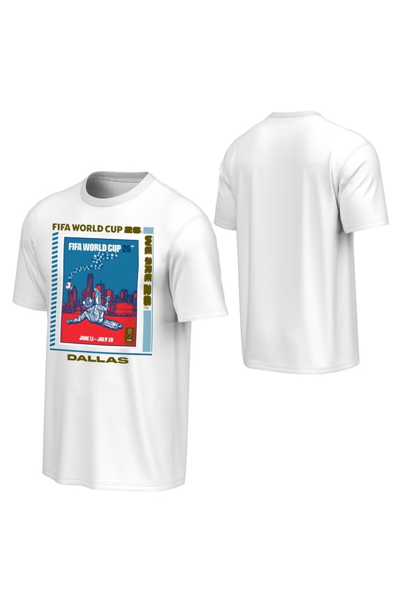 FIFA World Cup 2026 Men's Host City Poster Tee - Dallas