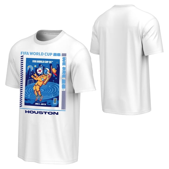 FIFA World Cup 2026 Men's Host City Poster Tee - Houston