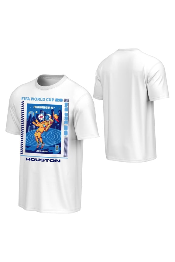 FIFA World Cup 2026 Men's Host City Poster Tee - Houston