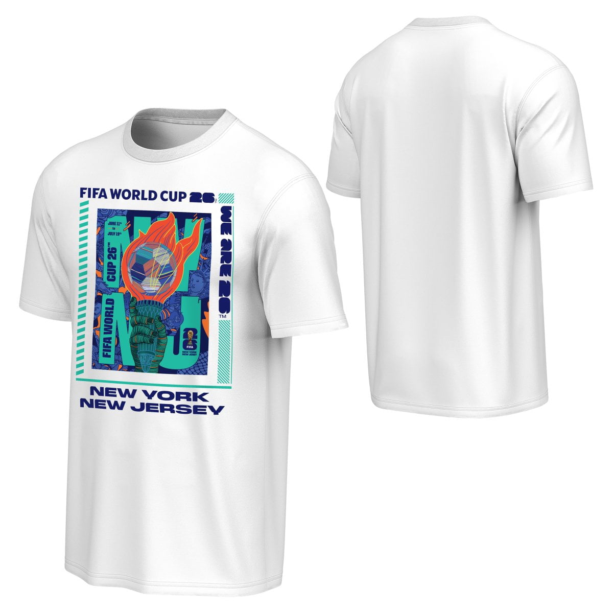 FIFA World Cup 2026 Men's Host City Poster Tee - New York New