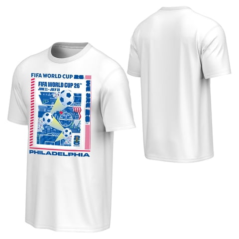 FIFA World Cup 2026 Men's Host City Poster Tee - Philadelphia