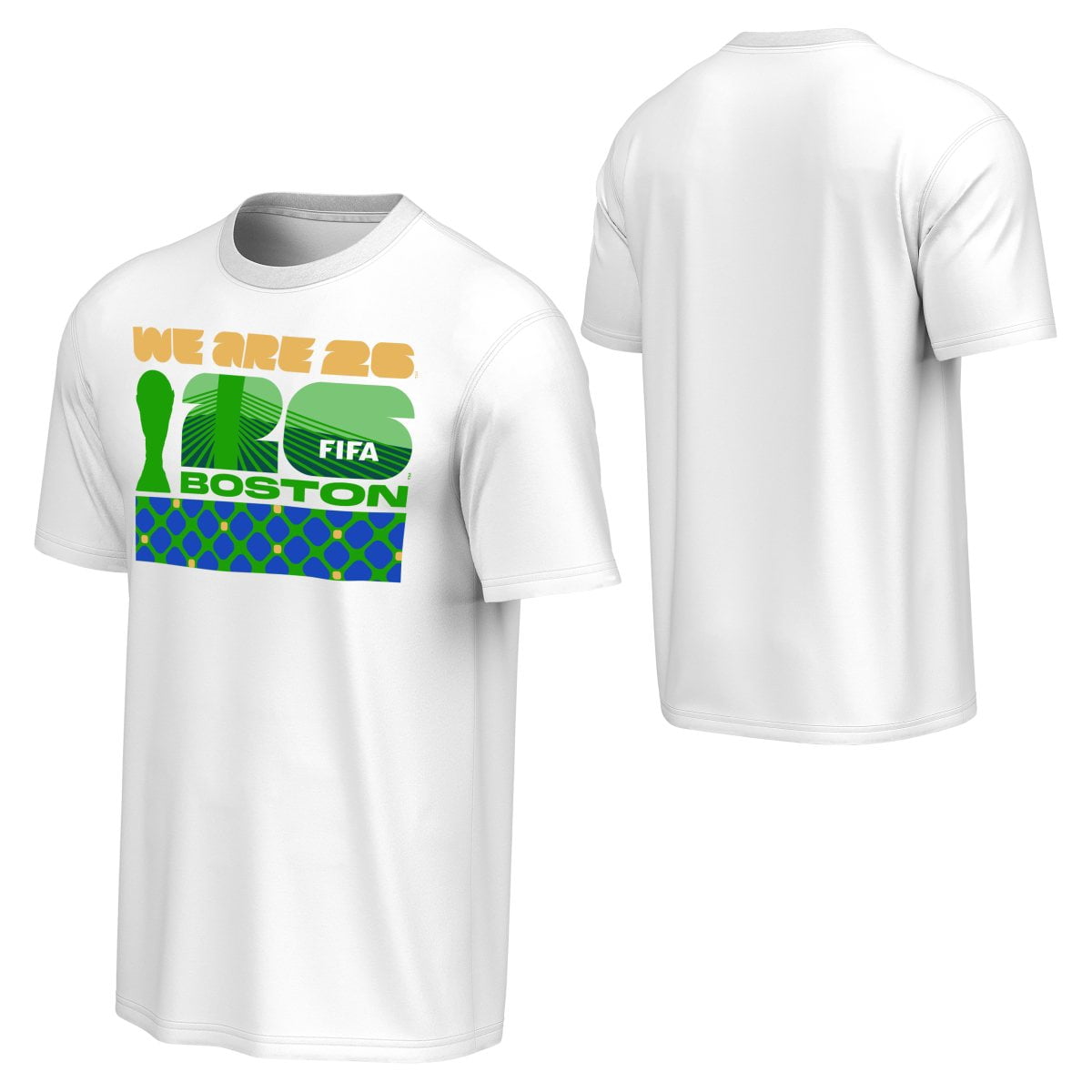 FIFA World Cup 2026 Men's White Host City Block Tee - Houston