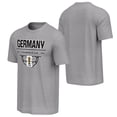 thumbnail image 1 of FIFA World Cup 2026 Men's Gray Germany Soccer Ball Tee, 1 of 3