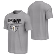 FIFA World Cup 2026 Men's Gray Germany Soccer Ball Tee