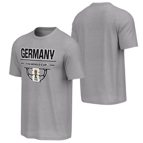FIFA World Cup 2026 Men's Gray Germany Soccer Ball Tee