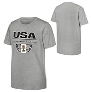 FIFA World Cup 2026 Men's Gray USA Soccer Ball Tee