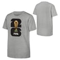 thumbnail image 1 of FIFA World Cup 2026 Men's Gray Stacked 26 Graphic Soccer Tee, 1 of 3