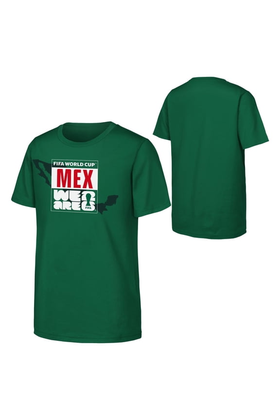 FIFA World Cup 2026 Men's Green Mexico FIFA Graphic Tee