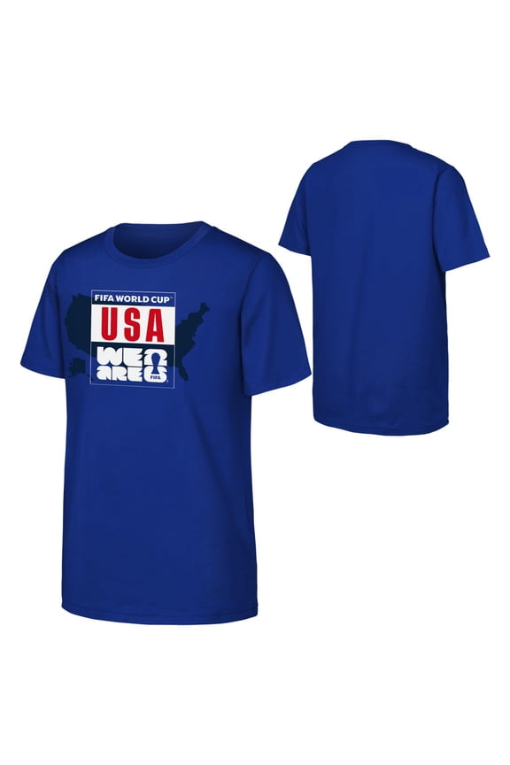 FIFA World Cup 2026 Men's Blue USA FIFA Graphic Tee