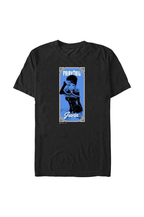 Mens Fairy Tail Juvia Poster T Shirt