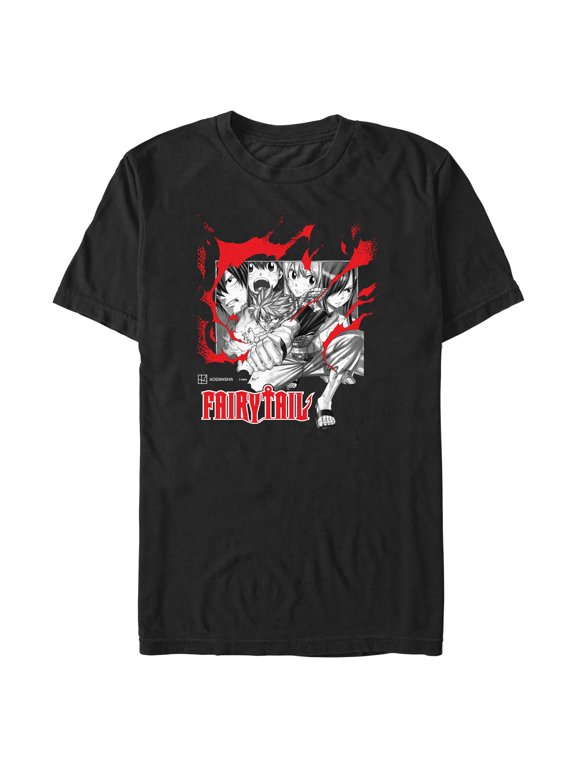 Mens Fairy Tail Team Natsu Blaze T Shirt