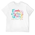 thumbnail image 1 of Mens Family Cruise Shirt 2024 Vacation Making Memories Together T-Shirt White X-Large, 1 of 5