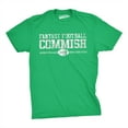 thumbnail image 1 of Mens Fantasy Football Commish T Shirt Funny Gift for Dad Game day Graphic Cool Graphic Tees, 1 of 8