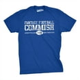 thumbnail image 1 of Mens Fantasy Football Commish T Shirt Funny Gift for Dad Game day Graphic Cool Graphic Tees, 1 of 8