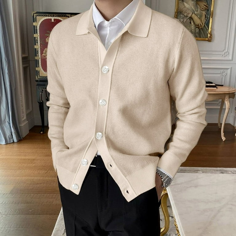 Formal cardigan men best sale