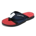 thumbnail image 1 of Mens Fashion Orthotic Flip Flops Slip On Lightweight Comfortable Thick Cushion Yoga Mat Thong Sandals With Plantar Fasciitis Arch Support, 1 of 5