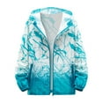 thumbnail image 1 of Mens Fashion Simple Colorful Gradient Surface Pocket Cardigan Zipper Sweater Jacket Raincoat with Hood for Men down Jackets for Men Work Winter Thin Jacket for Men Outerwear Jackets Coats Mens Fall, 1 of 8