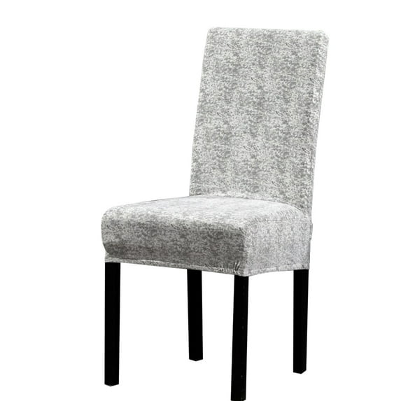 Raindrops 4Pcs Universal Chair Cover Fits Chairs Seat Length 38-49in Seat Width 38-49in Grey