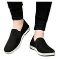 thumbnail image 1 of Mens Fashion Sneakers Comfortable Slip On Walking Shoes Non Slip Casual Loafer Shoes for Summer, 1 of 7