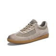 thumbnail image 1 of Mens Fashion Sneakers Non-slip Breathable Driving Shoes Outdoor Casual Walking Shoes Lightweight Board Shoes Beige 9.5 US, 1 of 7
