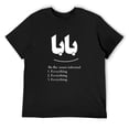 thumbnail image 1 of Mens Father Ba Ba in Arabic and Farsi T-Shirt Black Medium, 1 of 5