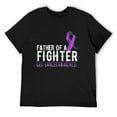 thumbnail image 1 of Mens Father Of A Fighter Support Squad GIST Cancer T-Shirt Black 2X-Large, 1 of 5