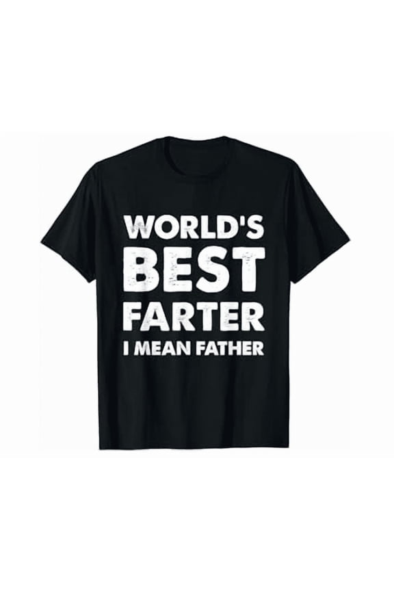 Mens Father'S Day Retro Dad World'S Best Farter I Mean Father Shirt Hot Trending Shirt, Vintage Birthday Gift