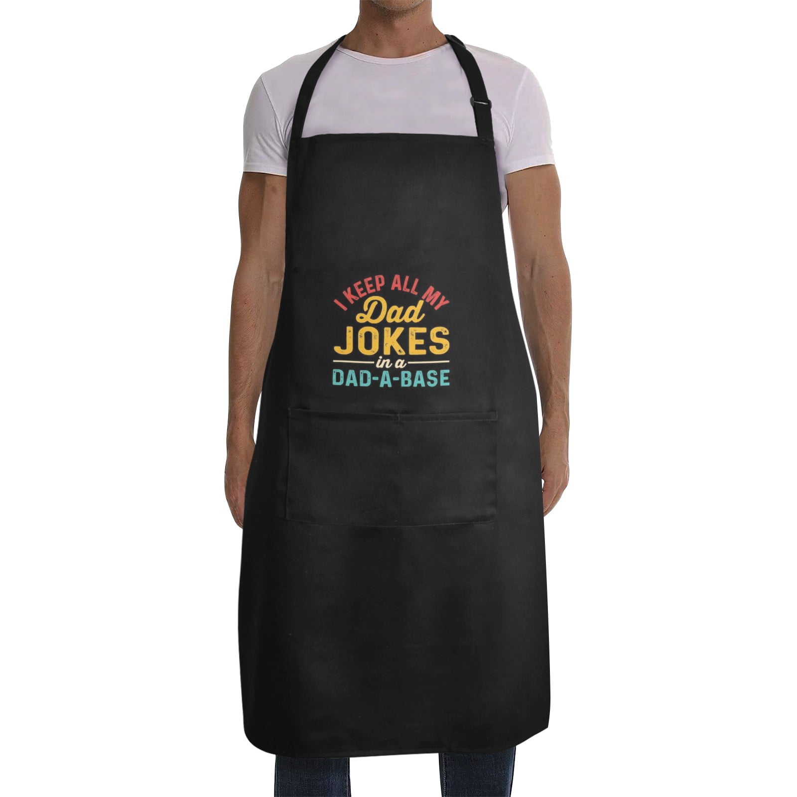 Mens Father's Day Apron - Custom BBQ Grill Kitchen Chef Apron for Men ...